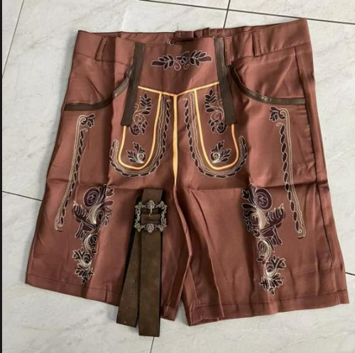 Drune | Moderne und Einzigartige Bestickte Shorts mit Eleganten Details und Taschen