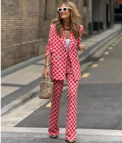 Drune | Elegantes Satz Mit Leopardenmuster