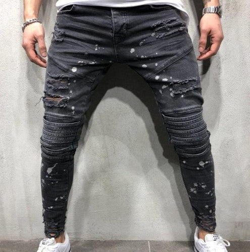 Drune | zerrissene jeans für herren