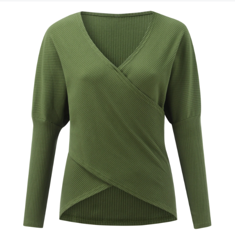 Drune | Damen Cashmere-Pullover mit Kreuzdetail, Herbst/Winter
