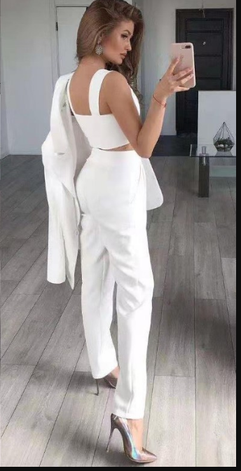 Drune | 3 Teiliges Satz mit Blazer, Top und Hose
