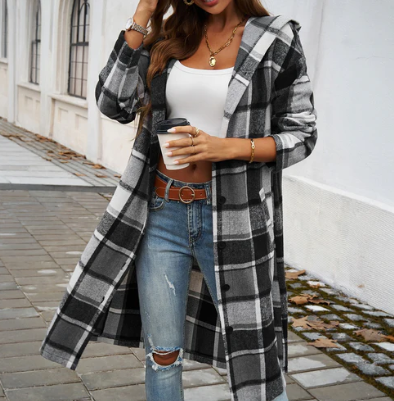 Drune | Lässige Kapuzenjacke für Frauen
