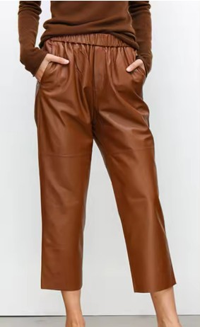 Drune | Dash Petal Taille Tasche Faux Leder Hosen