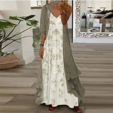 Drune | Elegantes Grünes Kleid