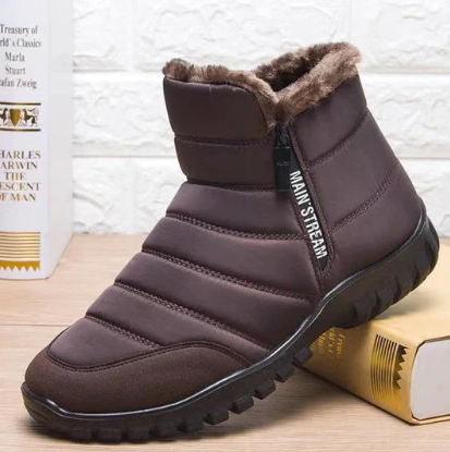 Drune | wasserdichte warme baumwollstiefel mit kordelzug