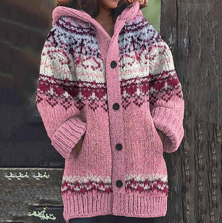 Drune | Elegante Gestrickte Komfort-Damenjacke