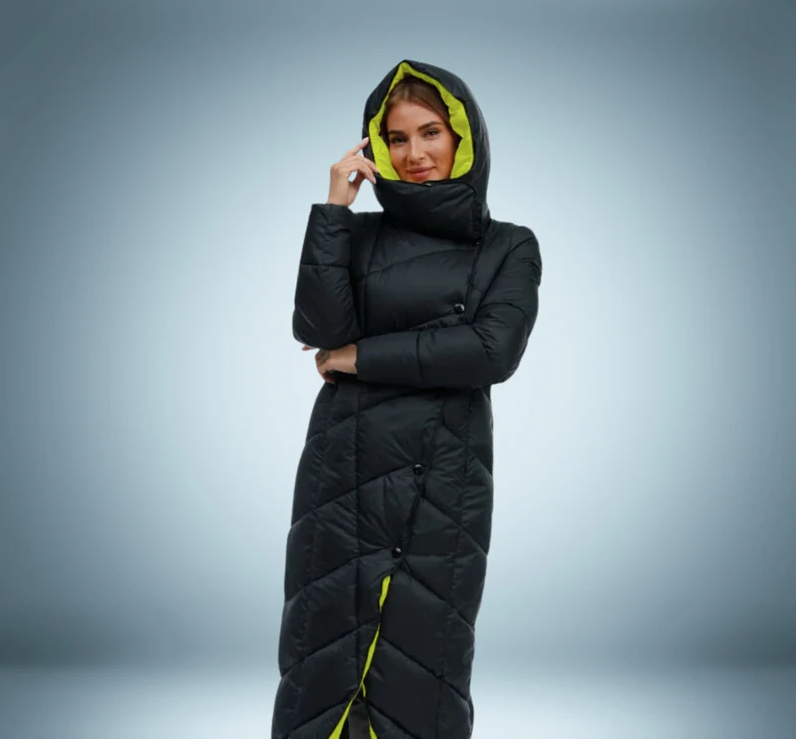 Drune | Parka mit Knopfverschluss