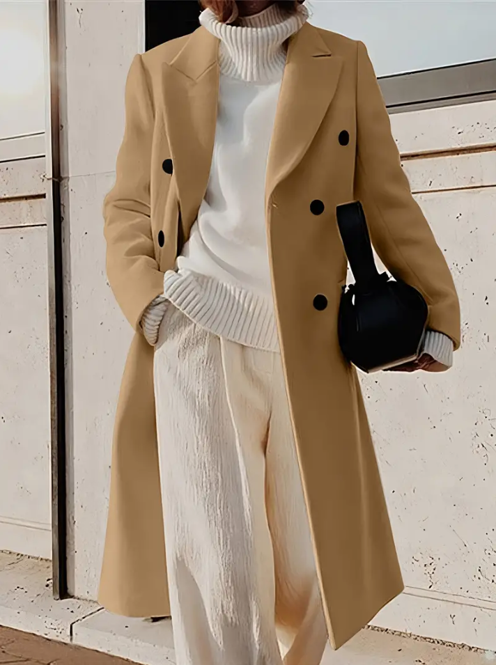Drune | Zweireihige Jacke mit Kapuze