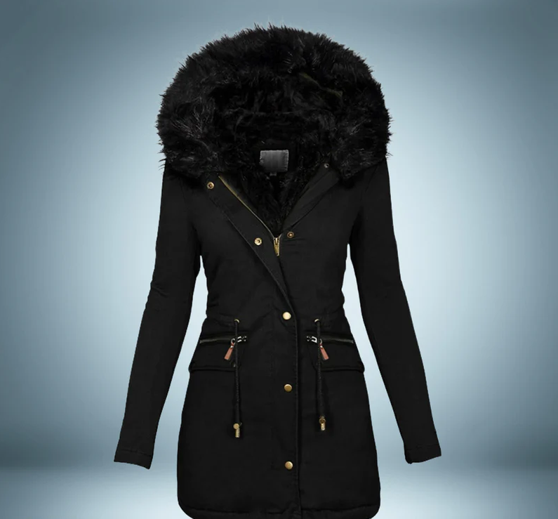 Drune | Parka mit Pelzkragen