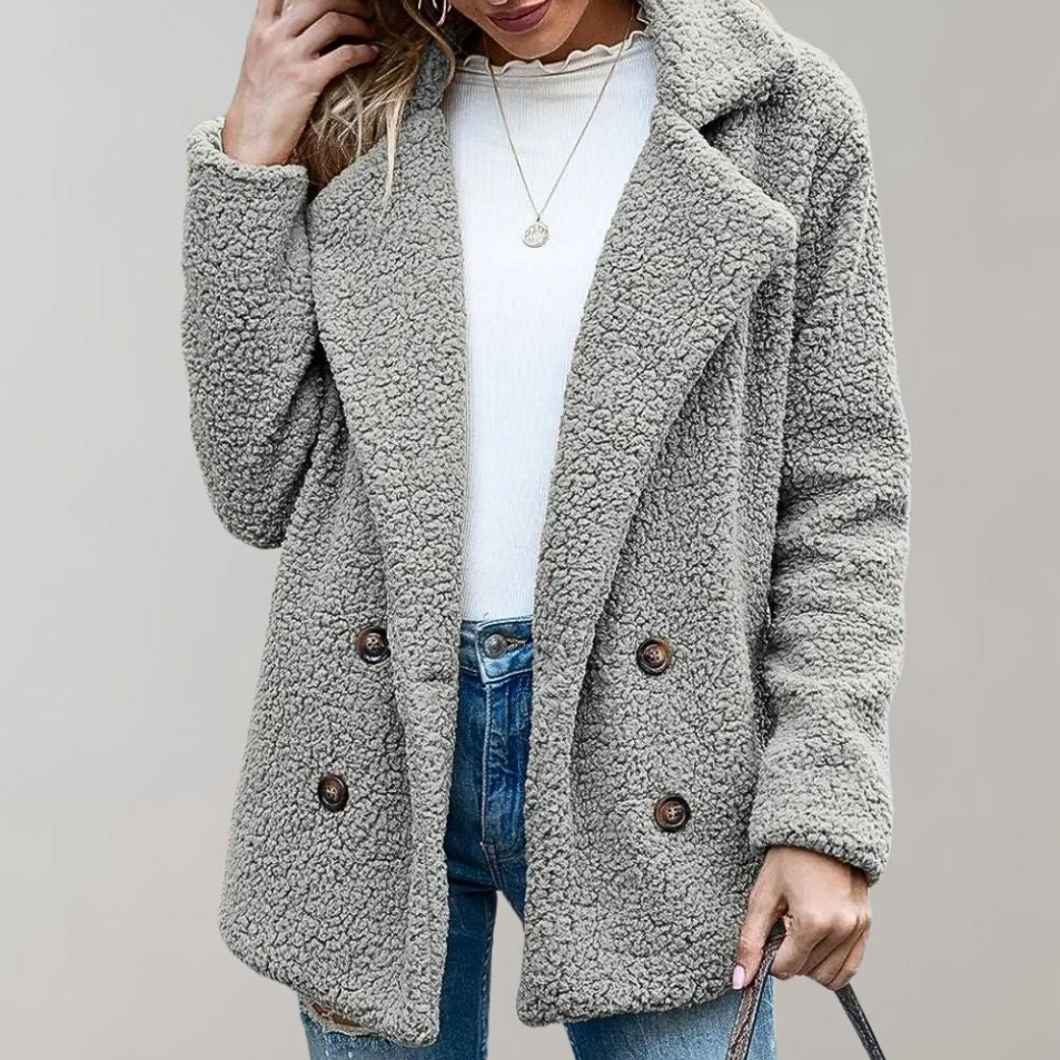 Drune | Warme und Flauschige Damenjacke