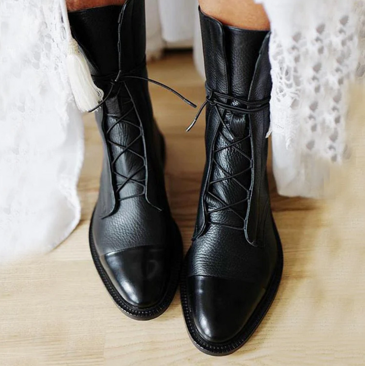 Drune | komfortstiefel für damen mit memory-schaum-polsterung