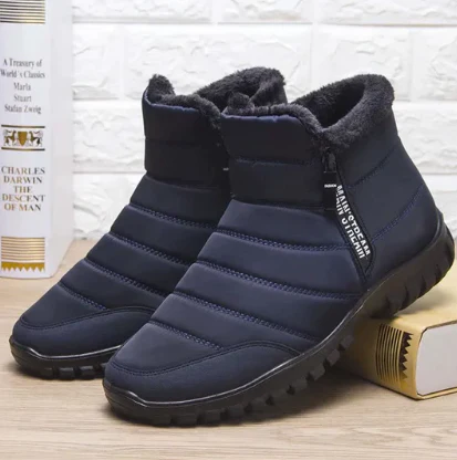Drune | wasserdichte warme baumwollstiefel mit kordelzug