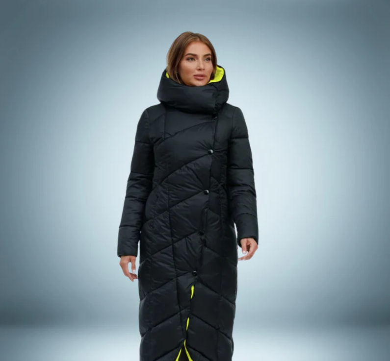Drune | Parka mit Knopfverschluss