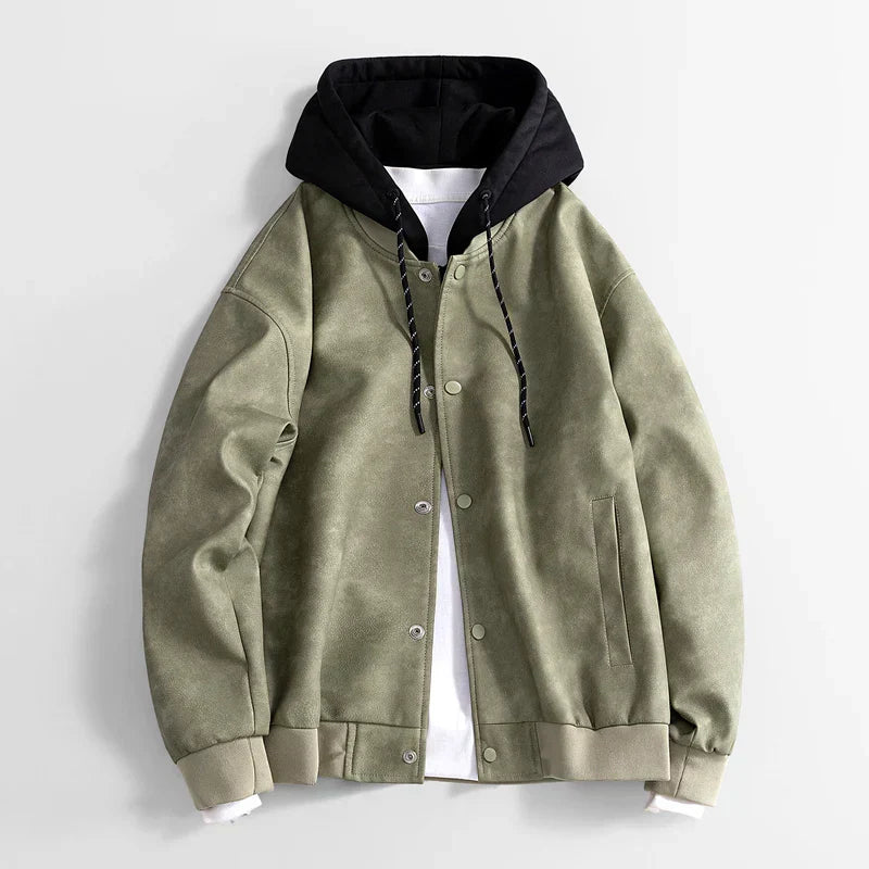 Drune | Veganes lässiges Herrenjacke mit Kapuze