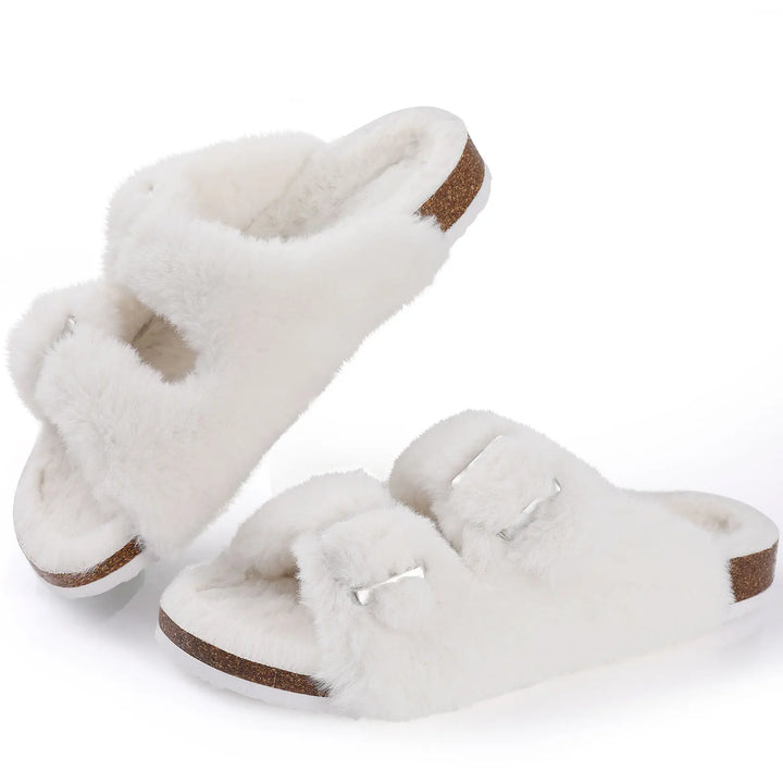 Drune - Chic Winter-Plüsch-Fellpantoffeln für Damen