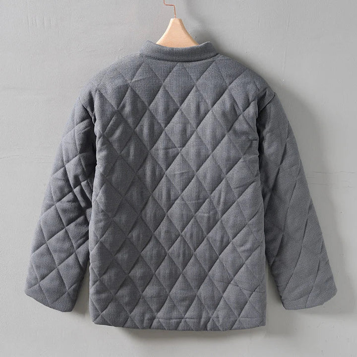 Drune | Sommerjacke Herren mit Knöpfen und rautenförmiger Steppung