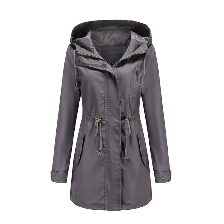 Drune | Baumwoll Trenchcoat Mit Kapuze