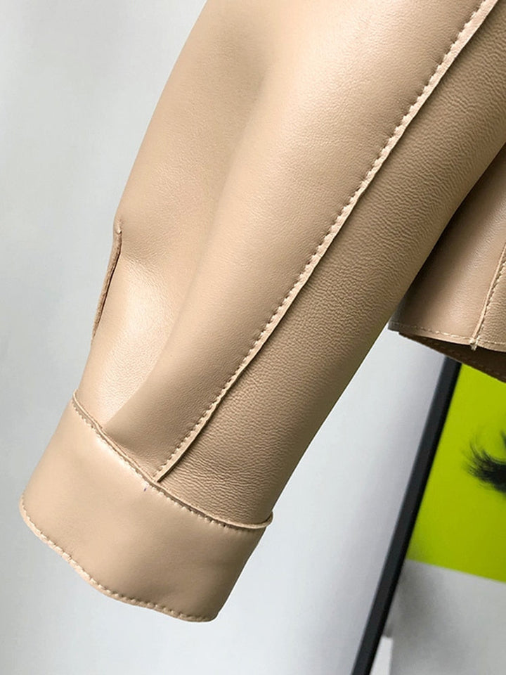 Drune | Trenchcoat aus Leder