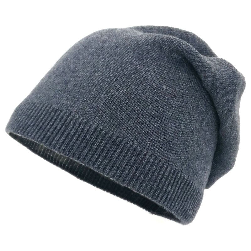 Drune | Neue Weiche Dünne Gestrickte Mütze Damenmütze für Draußen