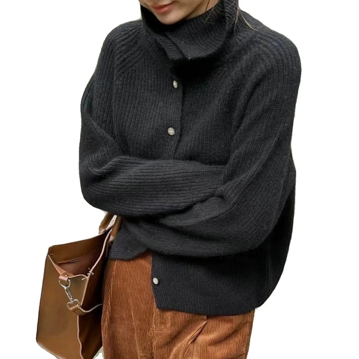 Drune | Eleganter Hochkragen-Ärmel für Frauen