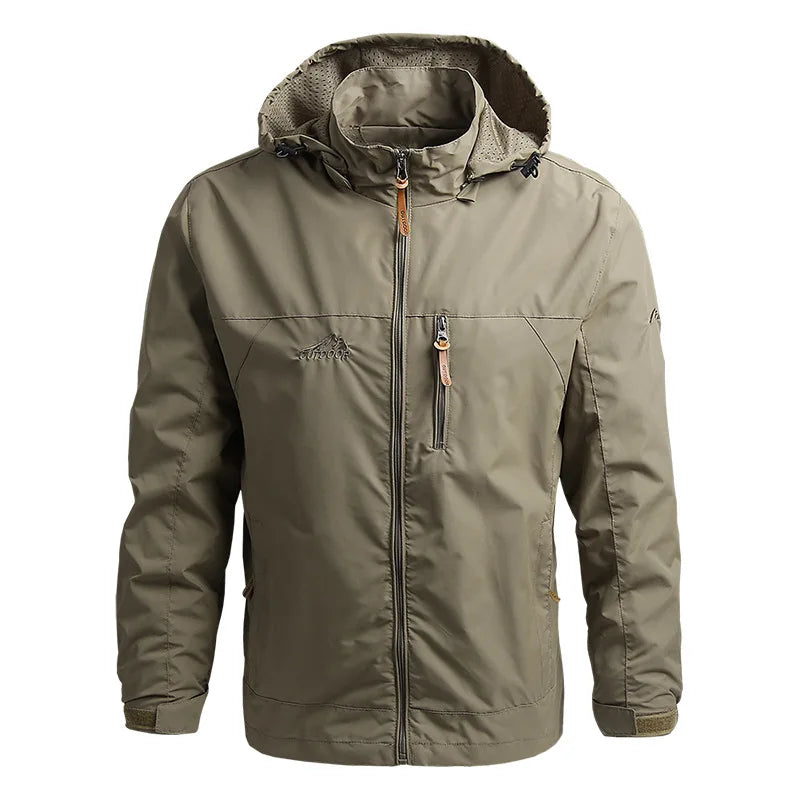 Drune | Herren-Regenjacke - Mit Kapuze