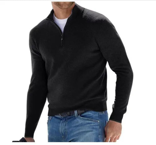 Drune | Herren Woll Pyjama Mit V-Ausschnitt Und Langen Ärmeln