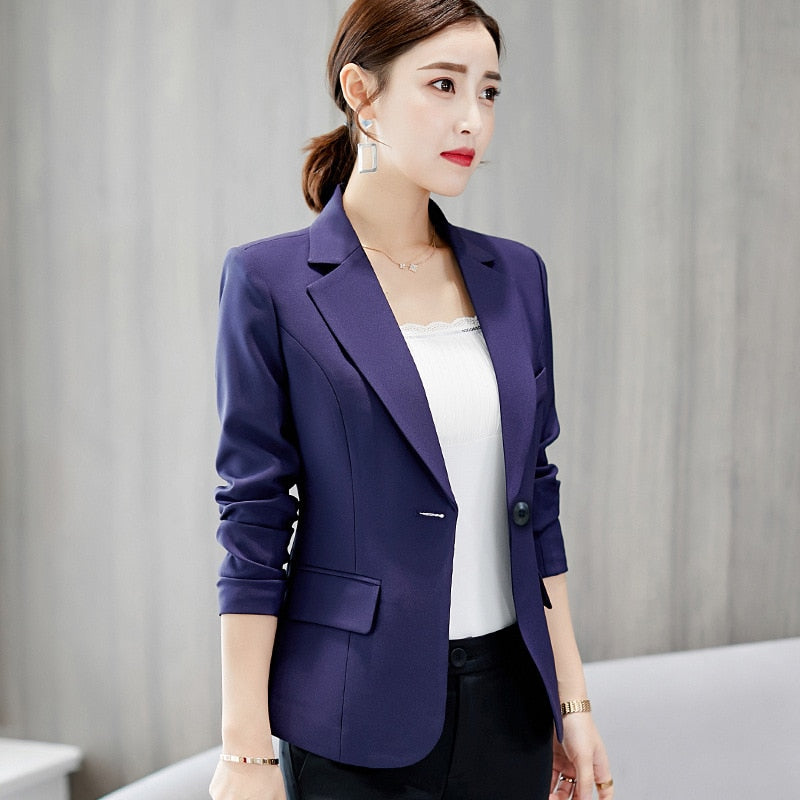 Drune | Lässig Taschen Kurz Blazer
