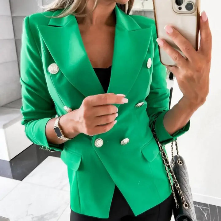 Drune | Eleganter Blazer mit Metallknopf