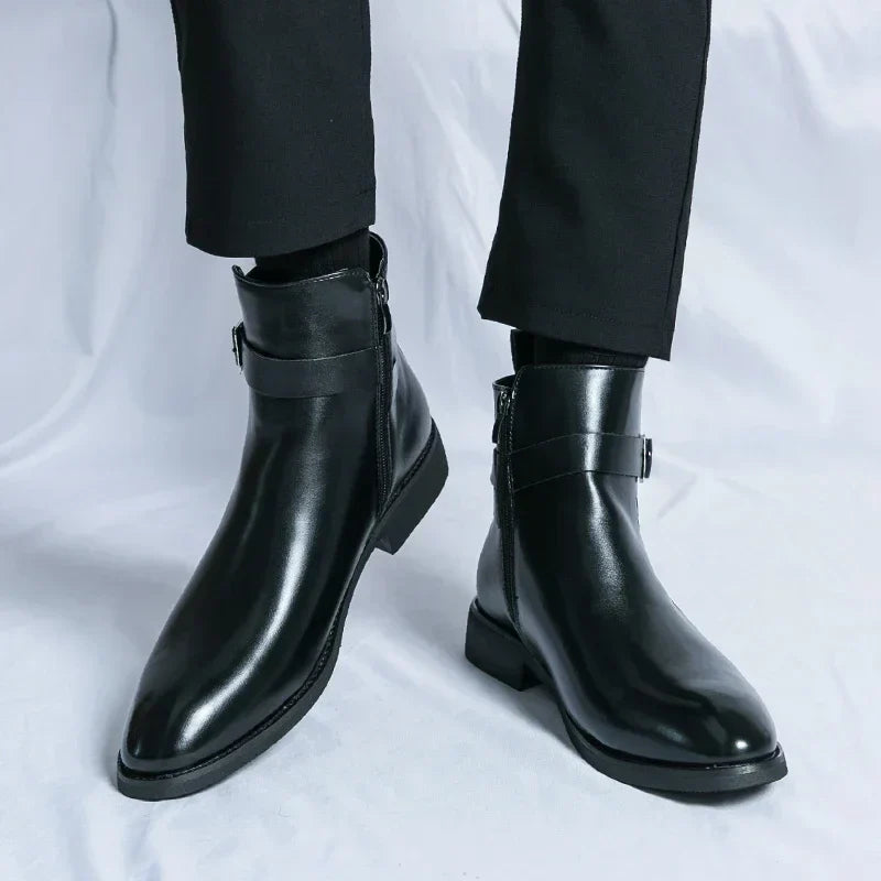 Drune | Klassische Chelsea Stiefel Für Herren