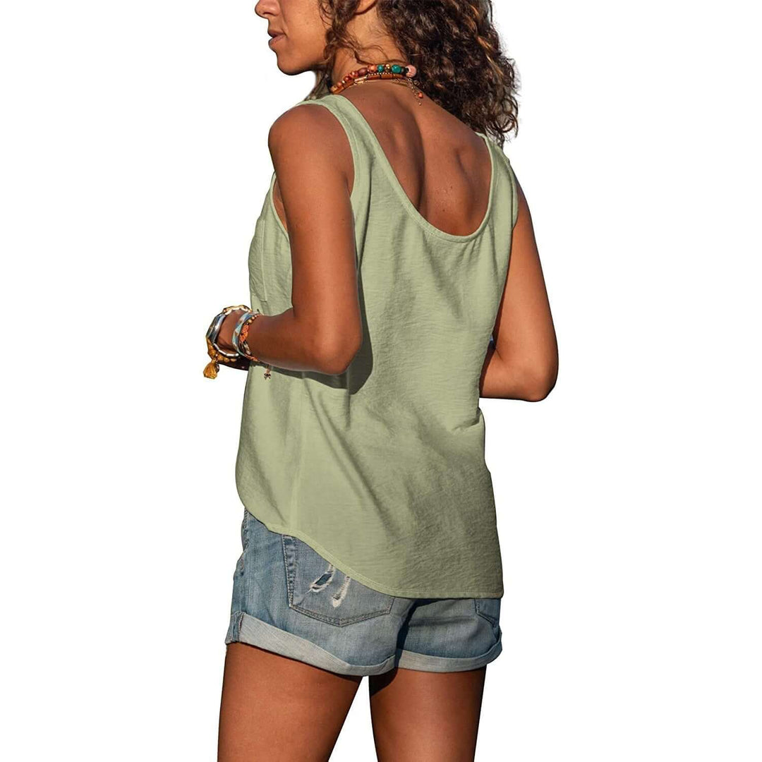 Drune | Modisch Elegantes Damen Tanktop