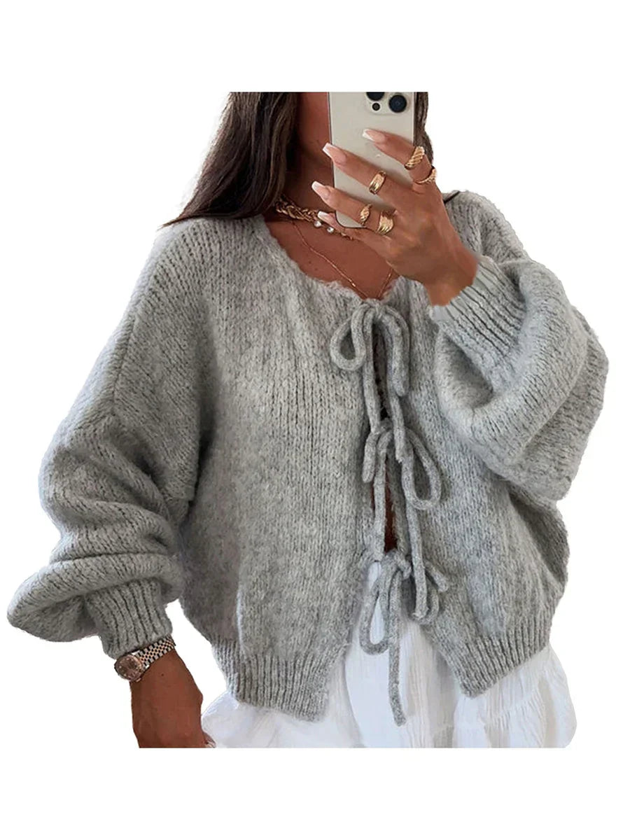 Drune | Weste für Damen mit Schleifen