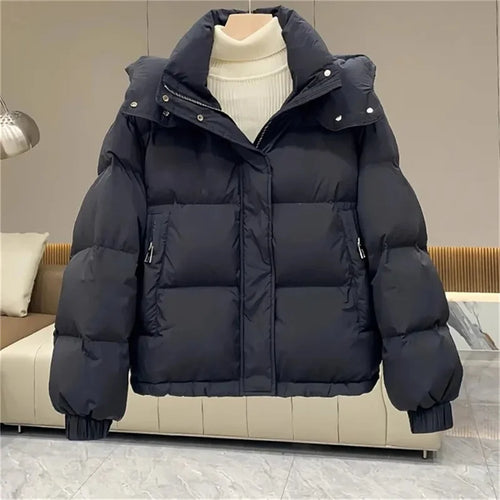 Drune | Daunenjacke - Stil mit Kapuze