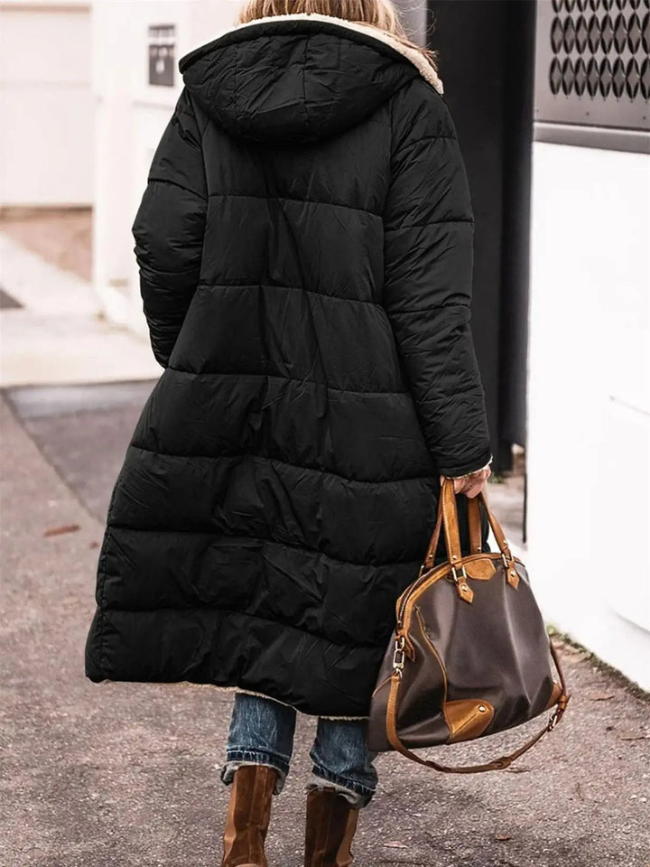 Drune | Winterkapuzen-Steppjacke für Damen