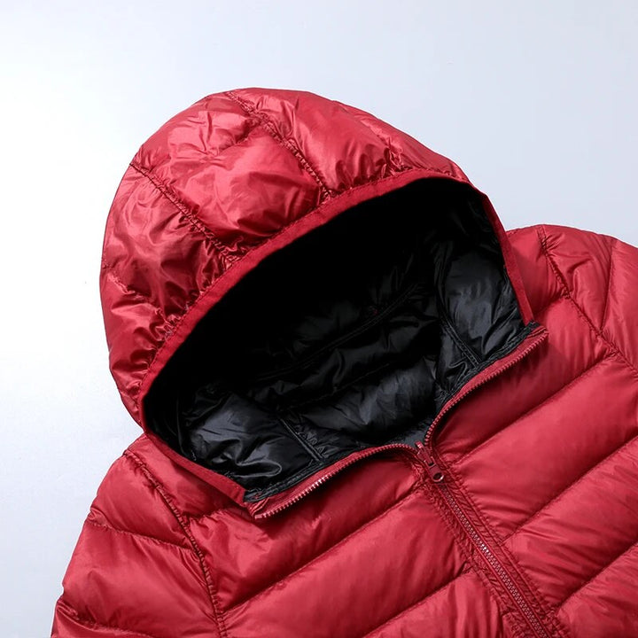Drune | Kapuzen Daunenjacke Spezielle Winter