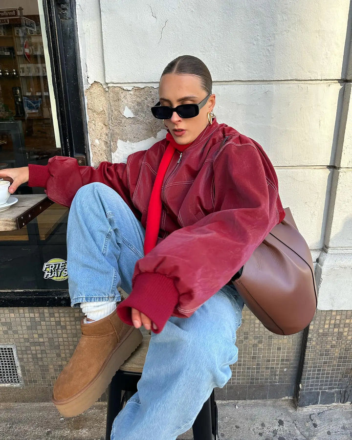 Drune | Lederjacke Für Modische Outfits