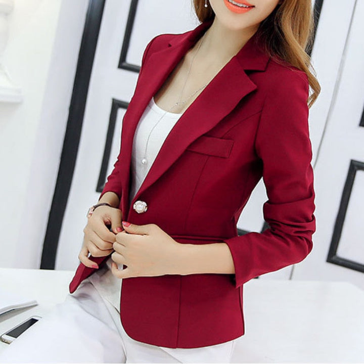 Drune | Lässig Taschen Kurz Blazer