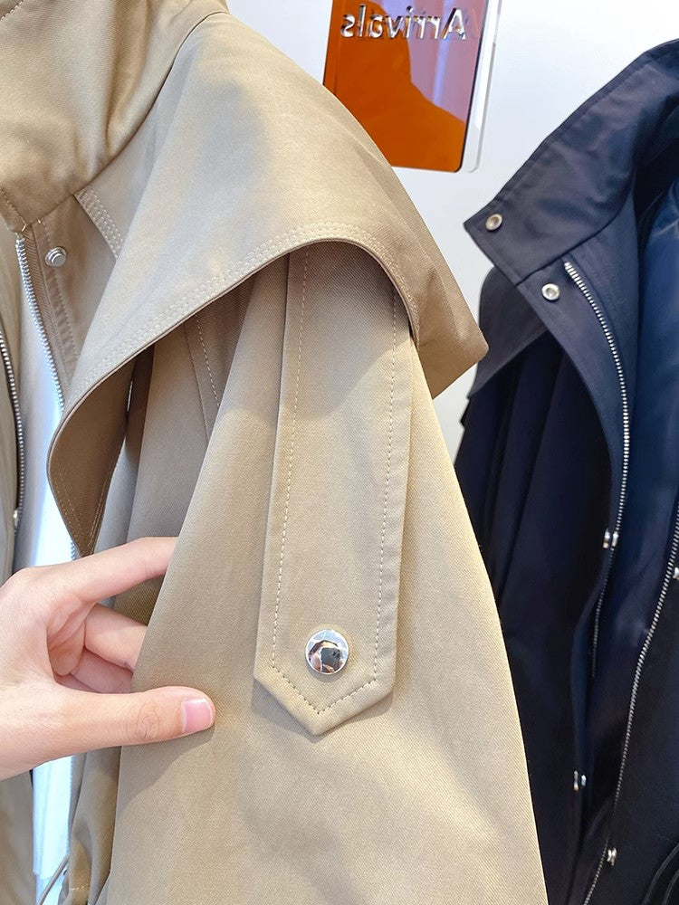 Drune | Leichtgewichtjacke mit Kapuze und Taschen