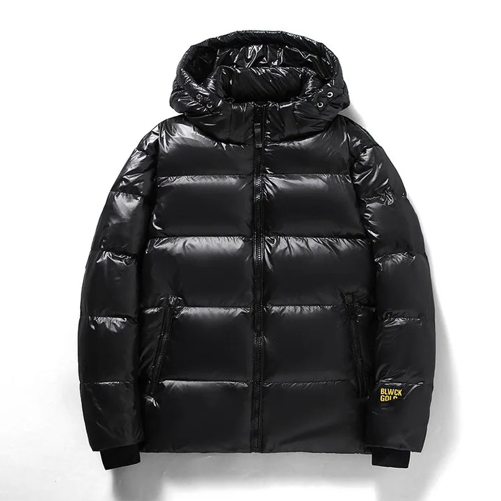 Drune | Winterdaunenjacke Mit Kapuze Für Herren