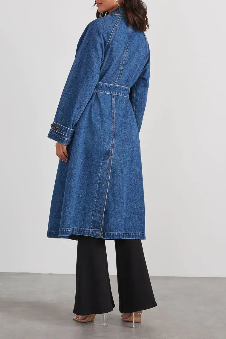 Drune | Jeansjacke Mantel