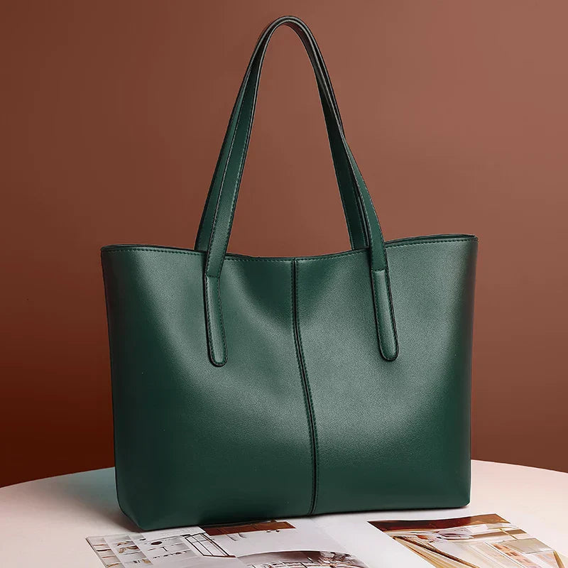 Drune | Damen Schultertasche Aus Hochwertigem Pu Leder Mit Großem Fassungsvermögen