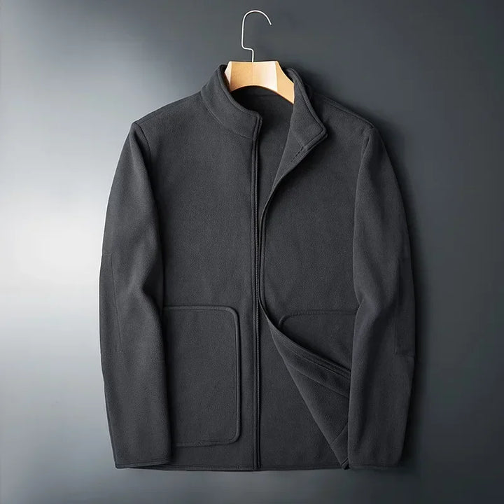 Drune | Herren-Fleecejacke mit kontrastierenden Details - Erian