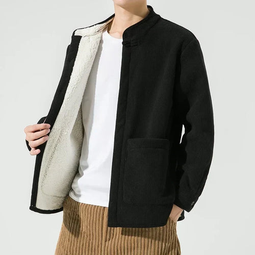 Drune | Herren-Cordjacke mit Großen Taschen - Boaz