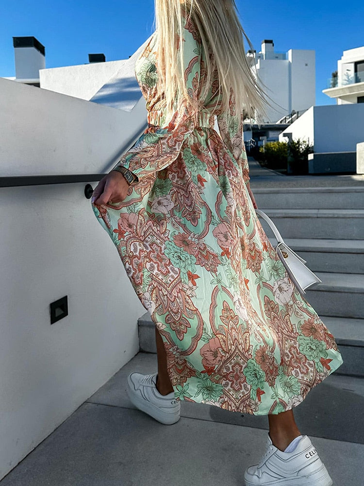 Drune | Elegante Midi Kleid