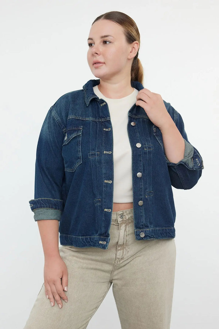 Drune | Elegante Denim-Bluse