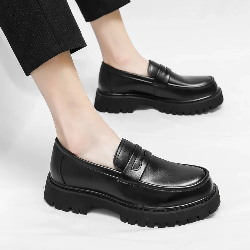 Drune | Premium Geschäftliche Herren Loafers Hohe Sohle