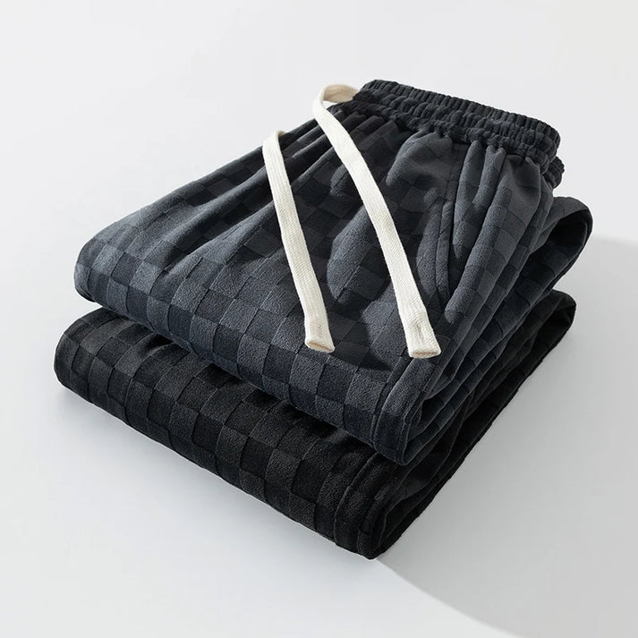Drune | Stylische Jogginghose Mit Karomuster