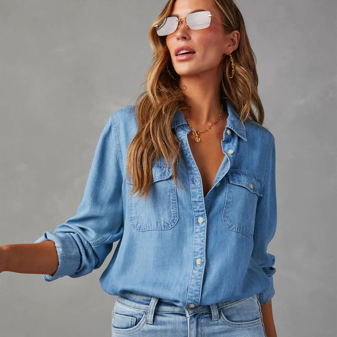 Drune | Leichte Denim Hemden