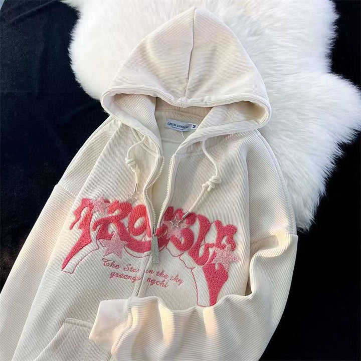 Drune | Bestickter Hoodie