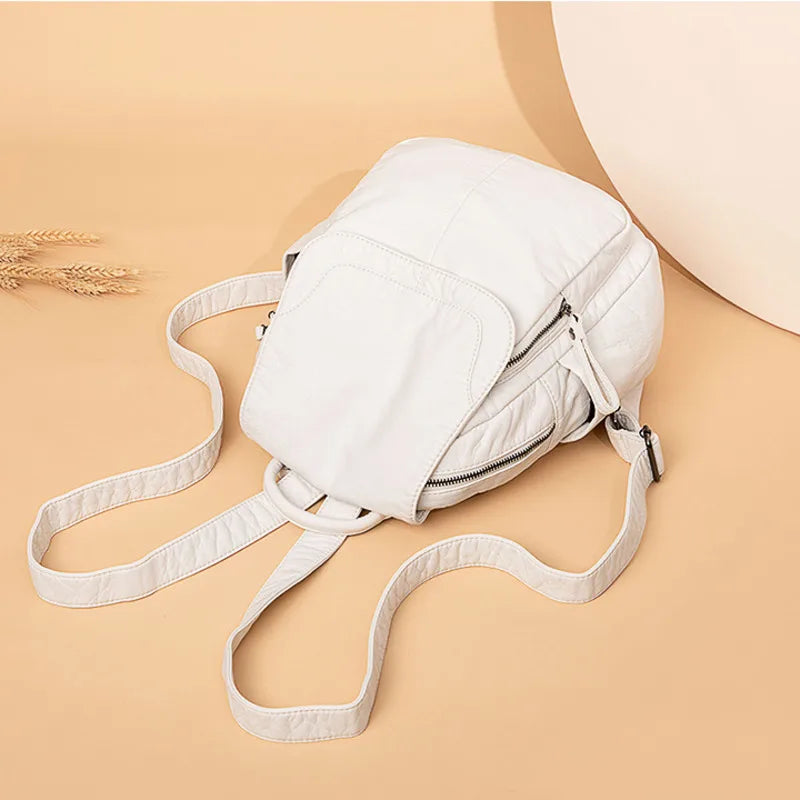Drune | Rucksack Gewaschenes Leder