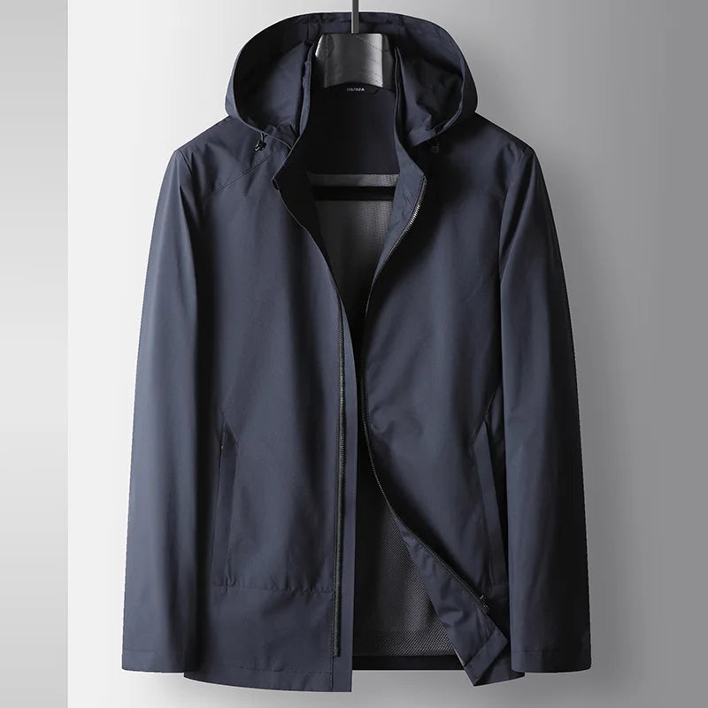 Drune | Wasserdichte Herrenjacke mit Kapuze